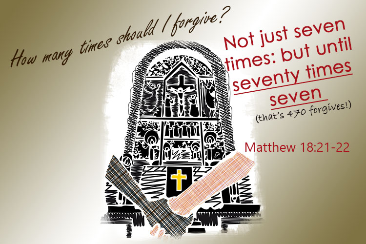 Forgive Matthew 18:21-22