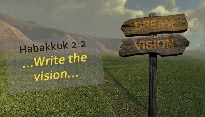 Habakkuk 2:2 Write the Vision