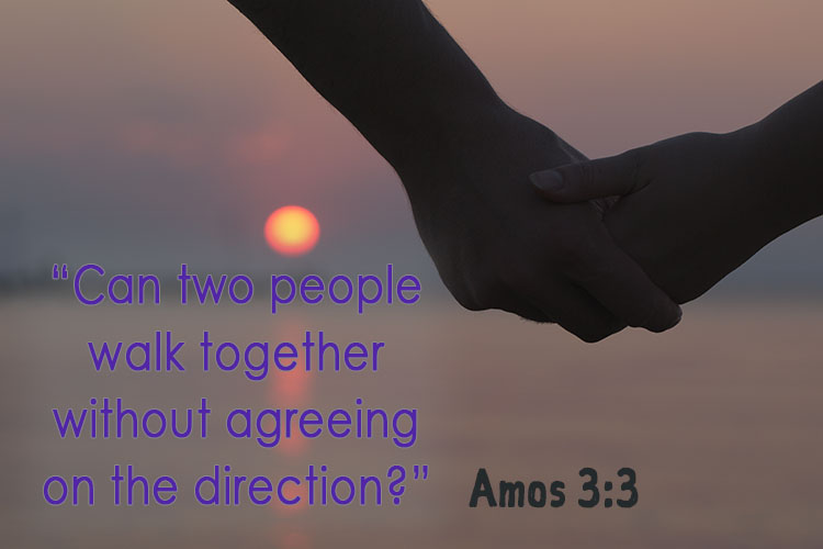 Can two people walk together without agreeing on the direction